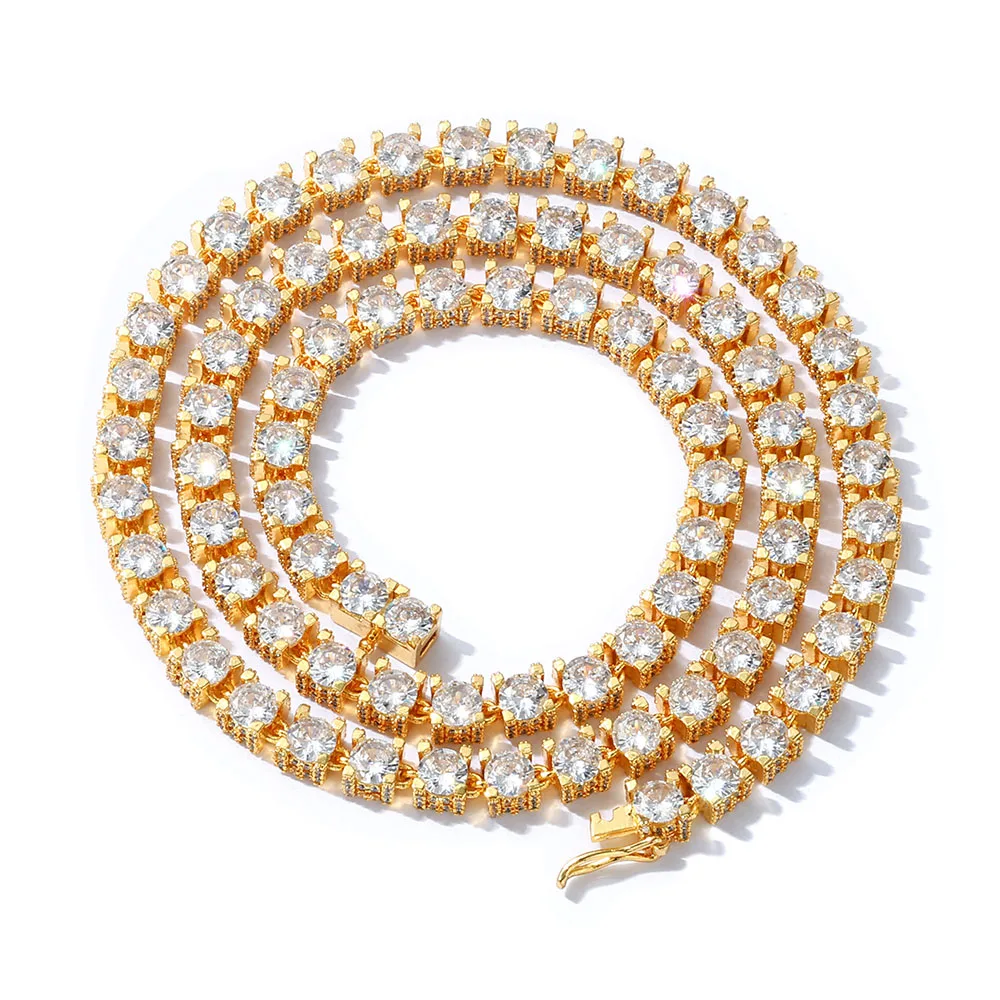 Noya Hip Hop Advanced Design Ice Diamond Necklace Plated Platinum 6mm Tennis Chain Boutique Gift Box Moderate for Men and Women
Noya Hip Hop Advanced Design Ice Diamond Necklace Plated Platinum 6mm Tennis Chain Boutique Gift Box Moderate for Men and Women