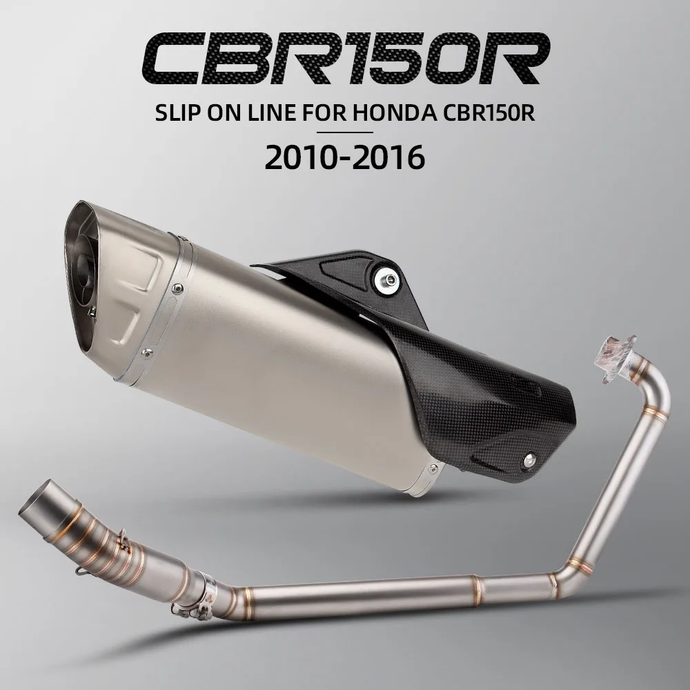 CBR125R Exhaust System For Honda CBR125R 2005-2020 CBR150R 2010-2016 CBR 125R/150R Motorcycle Exhausts Racing Manifold Muffler
CBR125R Exhaust System For Honda CBR125R 2005-2020 CBR150R 2010-2016 CBR 125R/150R Motorcycle Exhausts Racing Manifold Muffler