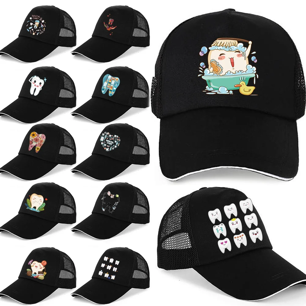 Fashion Teeth Print Baseball Cap for Men Women Summer Cotton Breathable Mesh Snapback Hat Unisex Hip Hop Trucker Bone Gorras
Fashion Teeth Print Baseball Cap for Men Women Summer Cotton Breathable Mesh Snapback Hat Unisex Hip Hop Trucker Bone Gorras