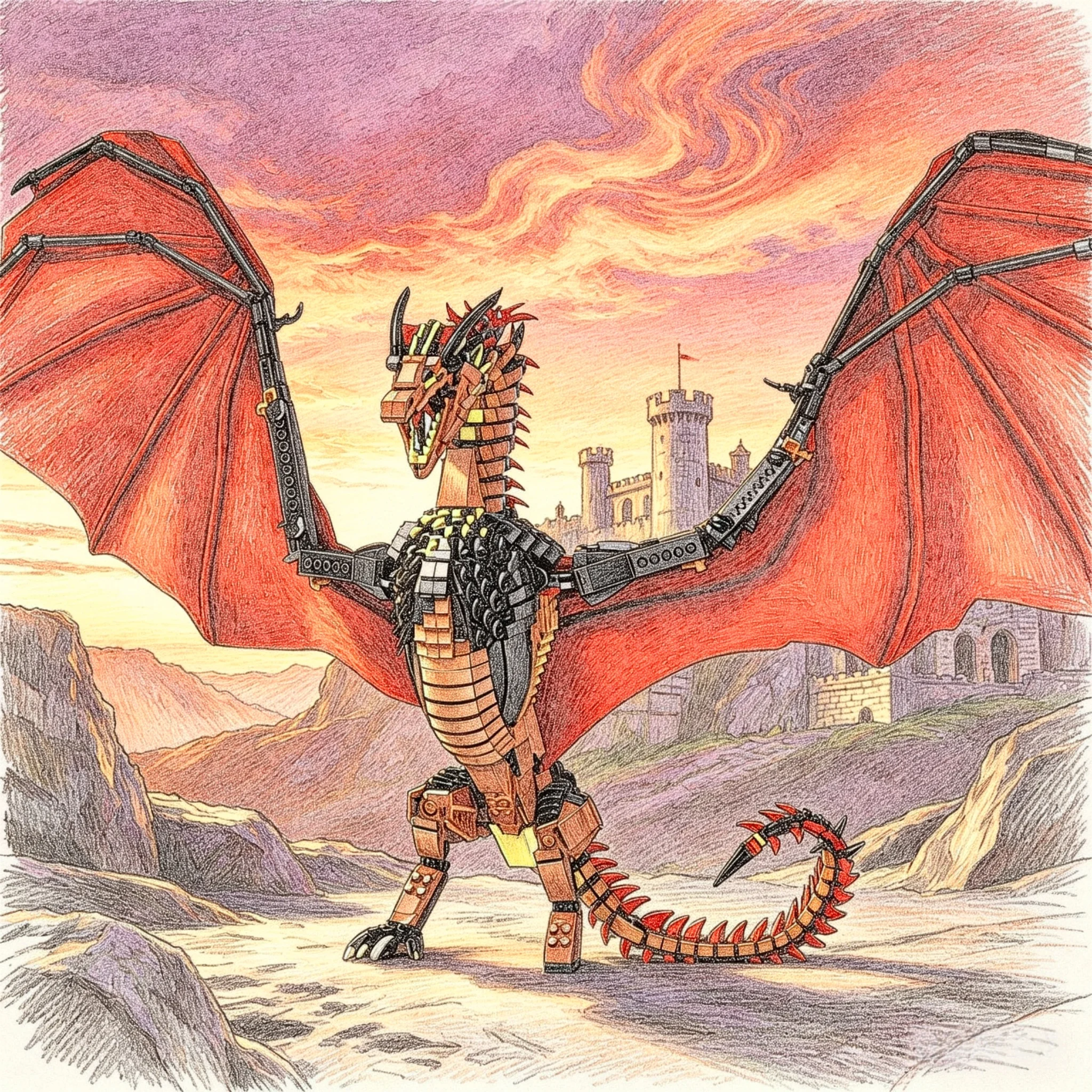 New Red Fire Dragon toy party gifts for men and women adult holiday DIY gifts garden party gifts
New Red Fire Dragon toy party gifts for men and women adult holiday DIY gifts garden party gifts