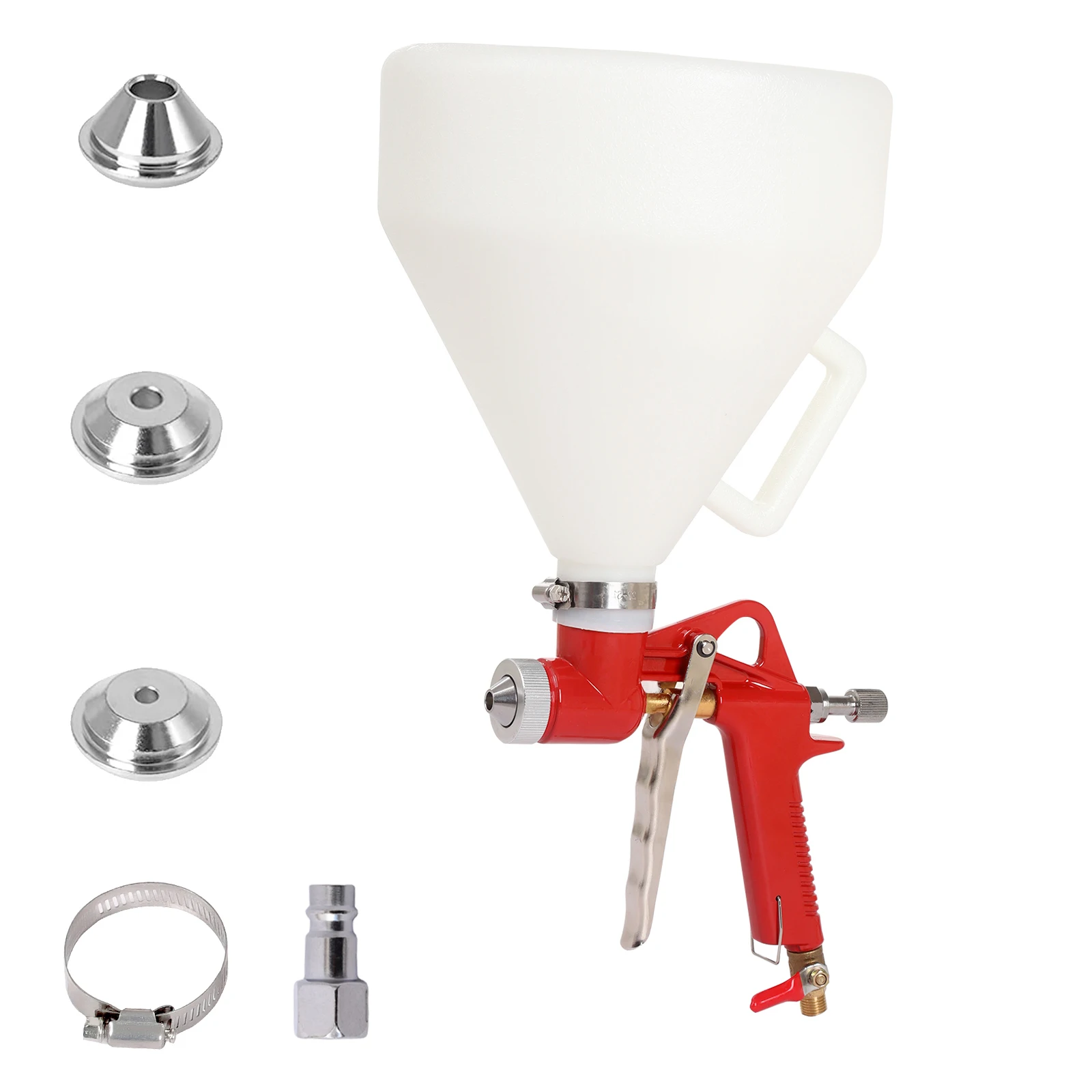 1PC 6L Pneumatic Hopper Spray Gun Latex Paint Powder Air Paint Gun 4mm 6mm 8 mm Nozzles
1PC 6L Pneumatic Hopper Spray Gun Latex Paint Powder Air Paint Gun 4mm 6mm 8 mm Nozzles
