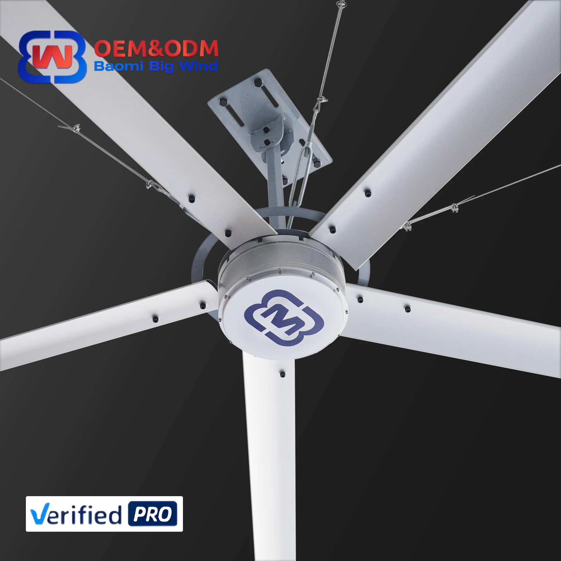 2025 BBW Custom Heavy Duty HVLS Industrial Ceiling Ventilation Fan 12/18/24ft Large Big Warehouse Air Flow 220v Motor OEM 12 18
2025 BBW Custom Heavy Duty HVLS Industrial Ceiling Ventilation Fan 12/18/24ft Large Big Warehouse Air Flow 220v Motor OEM 12 18