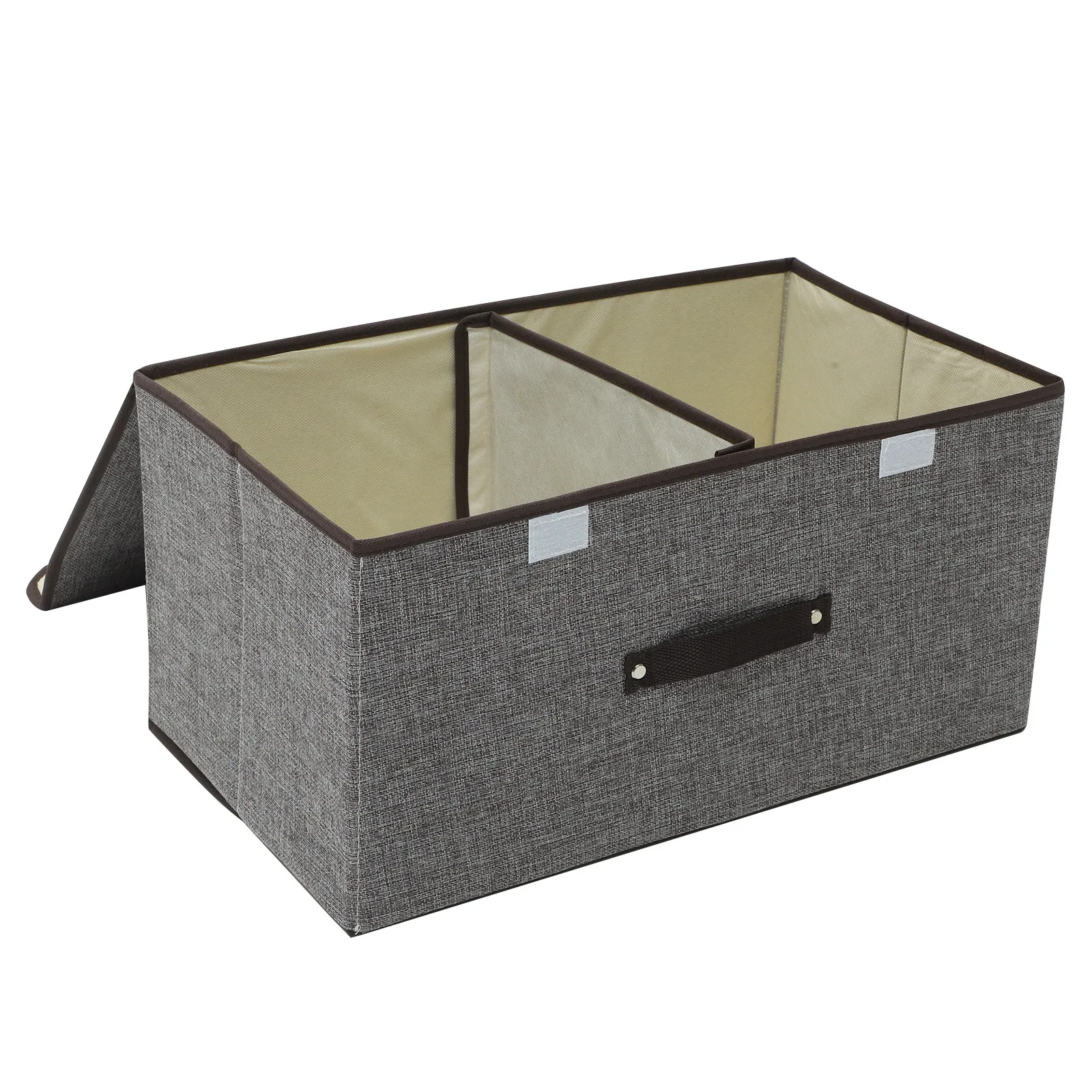Large Foldable Storage Box Linen Cotton Fabric Bedroom Closet Organizer for Clothes Books Sundries with Easy Carry Handles Lid
Large Foldable Storage Box Linen Cotton Fabric Bedroom Closet Organizer for Clothes Books Sundries with Easy Carry Handles Lid