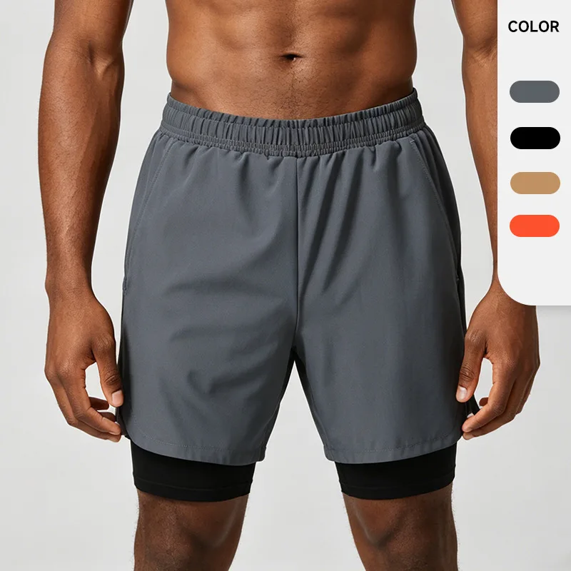 KIDWHXR Summer Man Shorts Thin Breathable Quick-drying Men Fake Two-piece Shorts Elastic Waist Pocket Male Sport Casual Shorts
KIDWHXR Summer Man Shorts Thin Breathable Quick-drying Men Fake Two-piece Shorts Elastic Waist Pocket Male Sport Casual Shorts