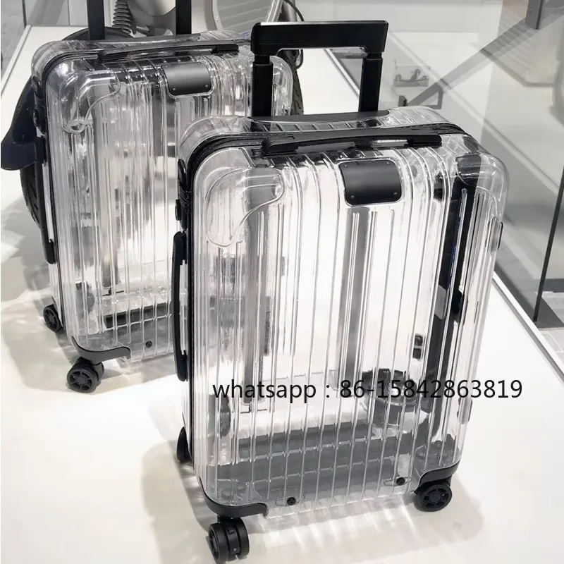 24-Inch Transparent Computer Unisex Carry-on Cabin Trolley Case with Rotating Wheel and Lock Travel Bag for Gifts
24-Inch Transparent Computer Unisex Carry-on Cabin Trolley Case with Rotating Wheel and Lock Travel Bag for Gifts