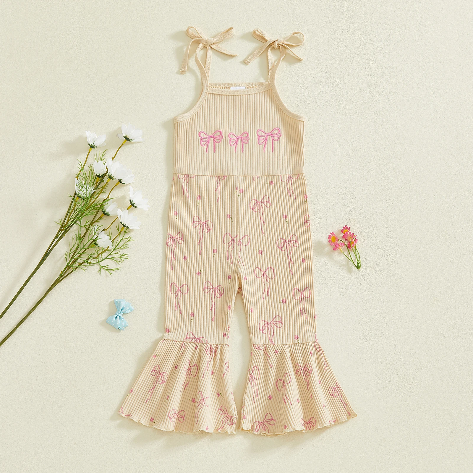 Лето 2026, комбинезоны без рукавов для маленьких девочек, модные милые комбинезоны с вышивкой и бантом, детская одежда для девочек
Лето 2026, комбинезоны без рукавов для маленьких девочек, модные милые комбинезоны с вышивкой и бантом, детская одежда для девочек