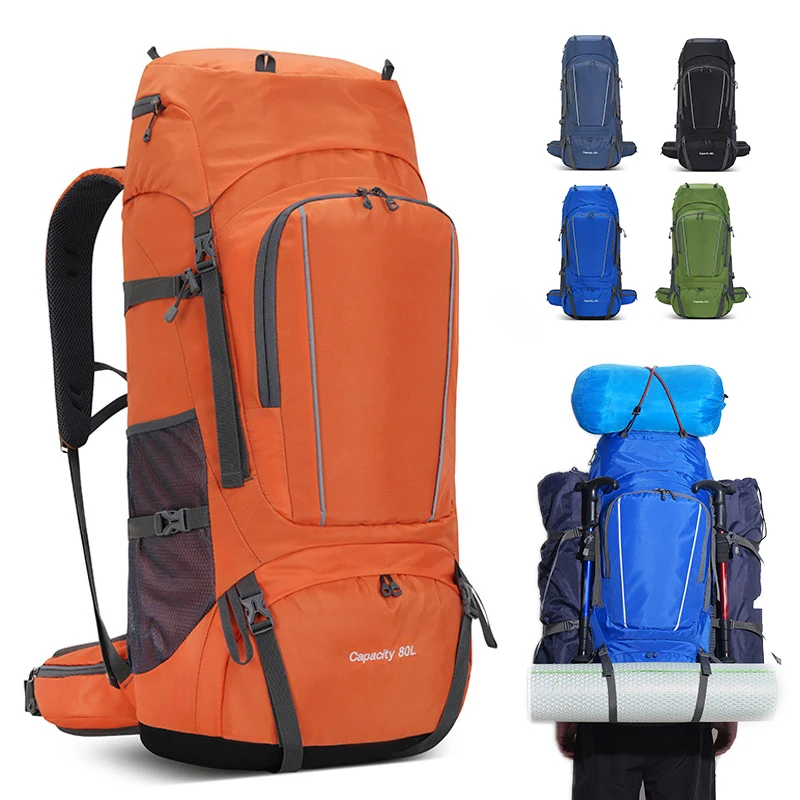 Outdoor Mountaineering Backpack Shoes Compartment Climbing Hiking Camping Bag Large Capacity Reflective Stripe Hydration Pack
Outdoor Mountaineering Backpack Shoes Compartment Climbing Hiking Camping Bag Large Capacity Reflective Stripe Hydration Pack