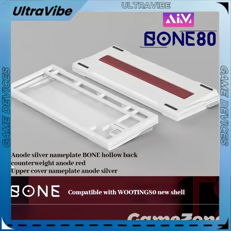 Алюминиевый корпус механической клавиатуры Aim Bone80, совместимый с Wooting80he, печатная плата с магнитной осью, индивидуальный алюминиевый ворсовый корпус
Алюминиевый корпус механической клавиатуры Aim Bone80, совместимый с Wooting80he, печатная плата с магнитной осью, индивидуальный алюминиевый ворсовый корпус
