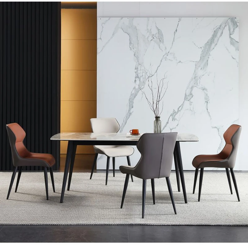 Nordic Luxury Dining Chair Modern Minimalist Home Backrest Dining Room Stool Makeup Chairs Living Room Furniture Vanity Stools
Nordic Luxury Dining Chair Modern Minimalist Home Backrest Dining Room Stool Makeup Chairs Living Room Furniture Vanity Stools