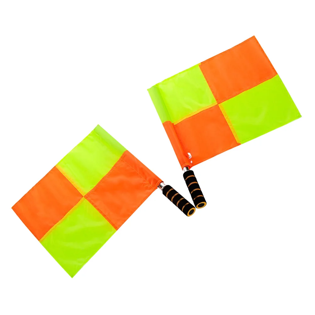 2 Pcs Red Yellow Hand Crank Flag Premium Material Referee Sponge Handle Stainless High Visibility Outdoor
2 Pcs Red Yellow Hand Crank Flag Premium Material Referee Sponge Handle Stainless High Visibility Outdoor