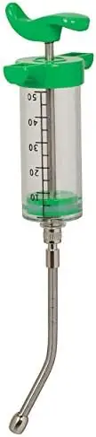 Weaver 50mL Livestock Drench Gun - Green (70500-50) | Fast & Accurate Dosing
Weaver 50mL Livestock Drench Gun - Green (70500-50) | Fast & Accurate Dosing