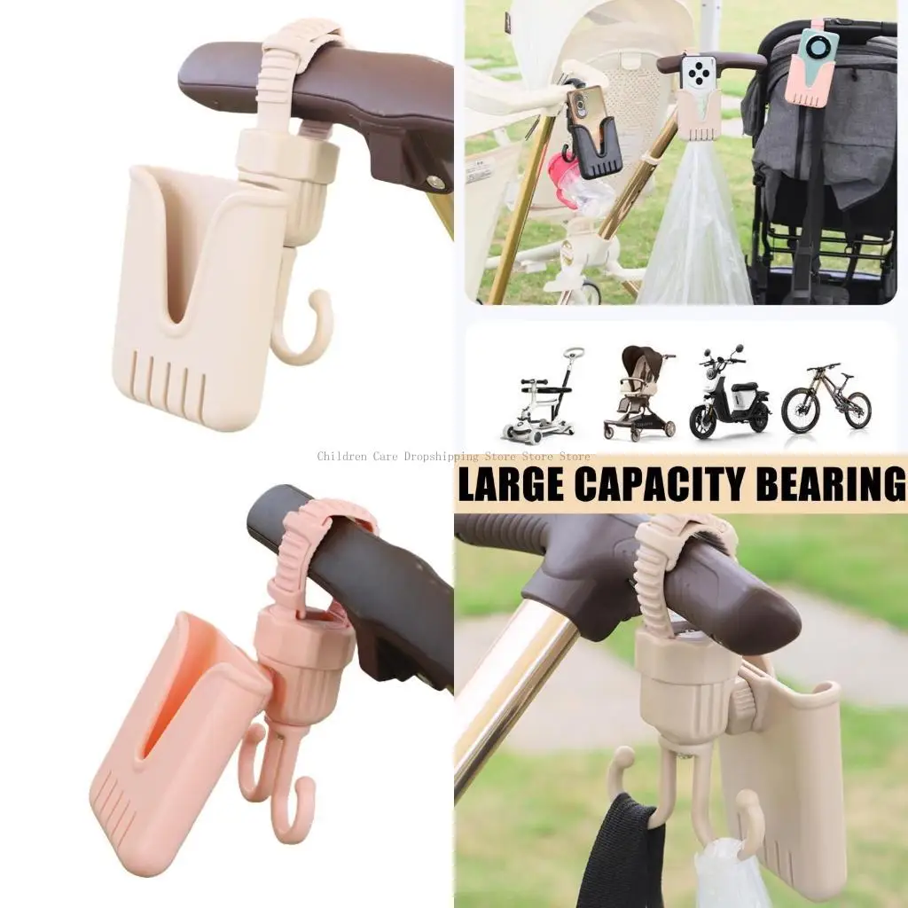 Practical 2 In 1 Strollers Attachment Double Hook and Adjustable Phone Rack Holder for Easy Travel and Organization
Practical 2 In 1 Strollers Attachment Double Hook and Adjustable Phone Rack Holder for Easy Travel and Organization
