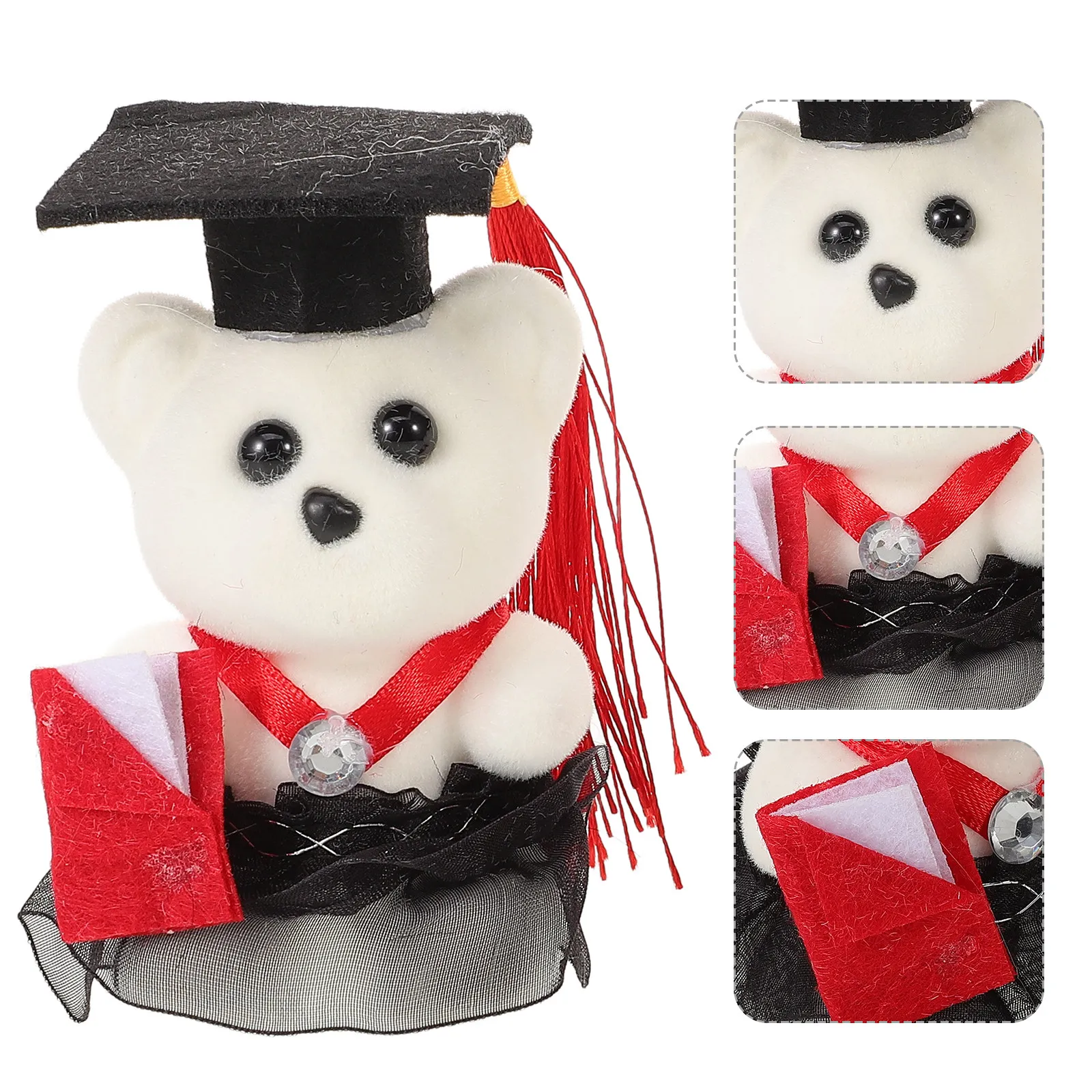 20Pcs Soft Cartoon Stuffed Bear Graduation Decorative Bear for DIY Bouquet Table Decoration Graduation Celebration Gift
20Pcs Soft Cartoon Stuffed Bear Graduation Decorative Bear for DIY Bouquet Table Decoration Graduation Celebration Gift