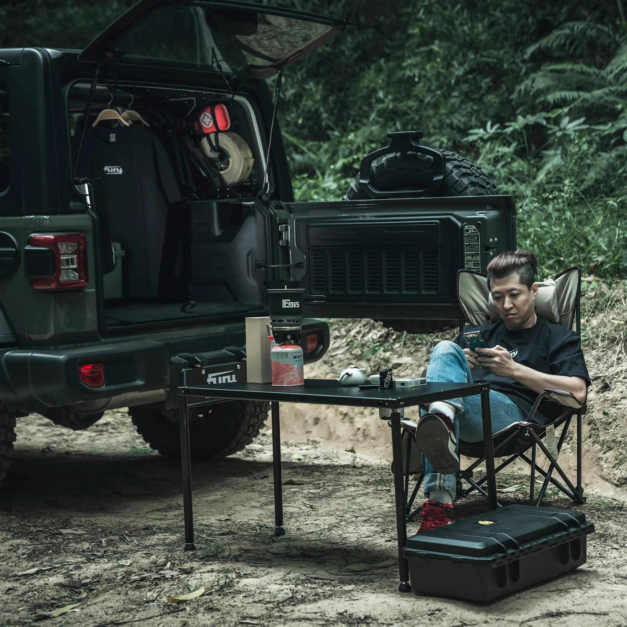 Professional customizationFury 2018+ Accessories Interior Cargo Storage Rack With Table for Wrangler JL
Professional customizationFury 2018+ Accessories Interior Cargo Storage Rack With Table for Wrangler JL