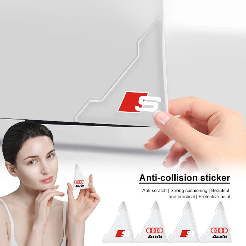 Transparent Car Door Corner Cover Anti-Scratch Protection Sticker Accessories for Audi S Line S4 5 S6 S7 A1 A3 A4 A5 A6 A7 A8 S3
Transparent Car Door Corner Cover Anti-Scratch Protection Sticker Accessories for Audi S Line S4 5 S6 S7 A1 A3 A4 A5 A6 A7 A8 S3
