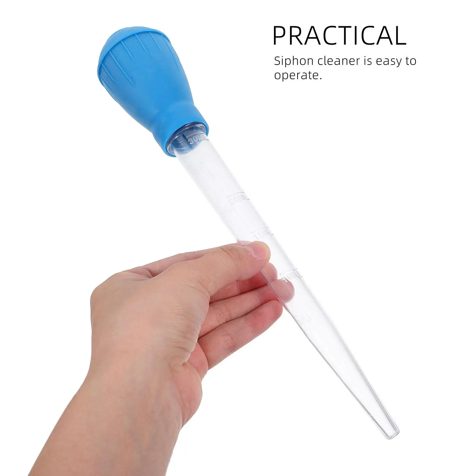 Fish Tank Siphon Cleaner Mini Long Pipette Aquarium Dropper Waste Remover Manual Tool Betta Poop Collector Aquarium Fish
Fish Tank Siphon Cleaner Mini Long Pipette Aquarium Dropper Waste Remover Manual Tool Betta Poop Collector Aquarium Fish