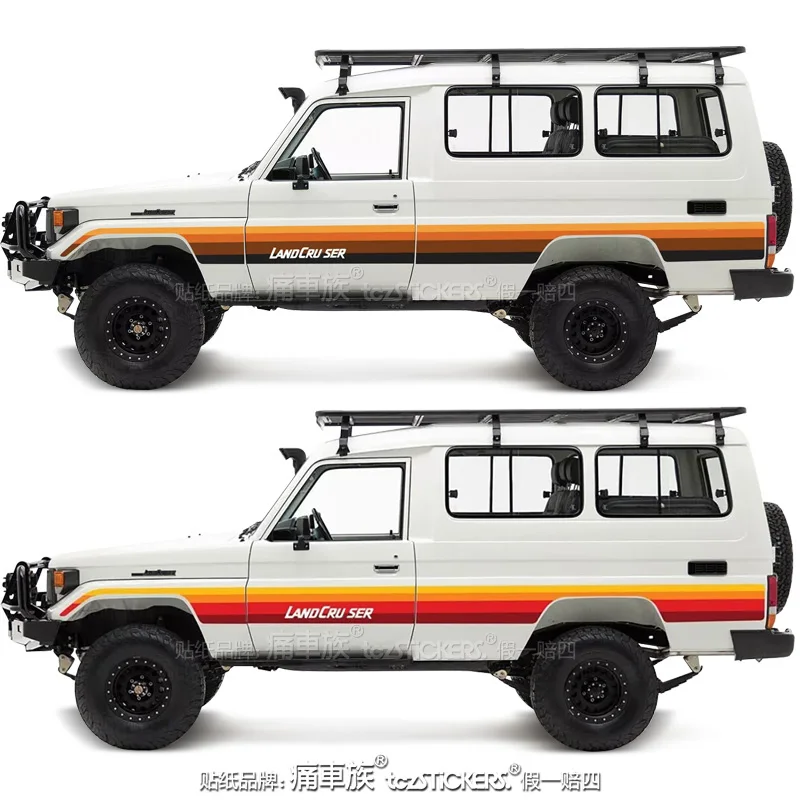 Автомобильная Наклейка для Toyota Land Cruiser LC75 LC76 LC77 LC78 LC79 LC80 модификация кузова пользовательская модная наклейка пленка аксессуары
Автомобильная Наклейка для Toyota Land Cruiser LC75 LC76 LC77 LC78 LC79 LC80 модификация кузова пользовательская модная наклейка пленка аксессуары