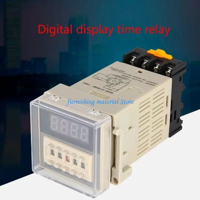Y5GD DH48S-2Z 0.01S-99H AC110V 220V DC12V 24V Repeat Cycle Timer Time
Y5GD DH48S-2Z 0.01S-99H AC110V 220V DC12V 24V Repeat Cycle Timer Time