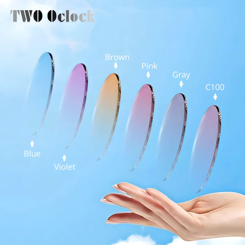 MR-7 MR-8 Extra Tough Optical Lenses Anti Blue Light Myopia Diopter Thin HMC Candy Gradient Prescription Glasses Lenses
MR-7 MR-8 Extra Tough Optical Lenses Anti Blue Light Myopia Diopter Thin HMC Candy Gradient Prescription Glasses Lenses