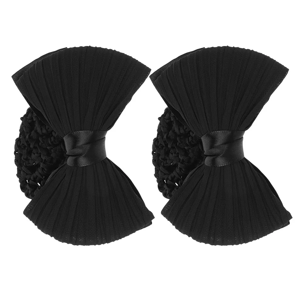 2Pcs Bowknot Hair Bun Cover Mesh Snood Stylish Hairnet for Professional Women Airline Hotel Work Elegant Hair Styling
2Pcs Bowknot Hair Bun Cover Mesh Snood Stylish Hairnet for Professional Women Airline Hotel Work Elegant Hair Styling