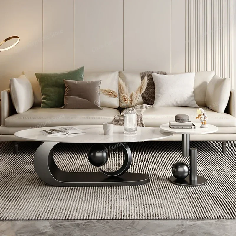 Italian Coffee Tables Living Room Simple Modern Luxury Coffee Shop Ellipsoid Originality Home Furniture Tavolino Da Salotto FYCT
Italian Coffee Tables Living Room Simple Modern Luxury Coffee Shop Ellipsoid Originality Home Furniture Tavolino Da Salotto FYCT