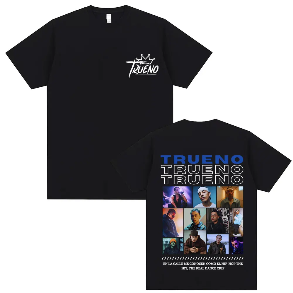 Rare Rapper Trueno Graphic T-shirt Male Vintage Casual Loose T Shirts Men Women Hip Hop Fashion Oversized Short Sleeve Tshirt
Rare Rapper Trueno Graphic T-shirt Male Vintage Casual Loose T Shirts Men Women Hip Hop Fashion Oversized Short Sleeve Tshirt