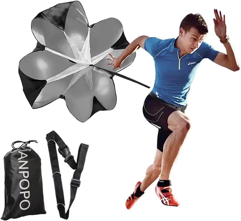 Bfsmile Running Speed Training 56' Parachute with Adjustable Strap, Free Carry Bag. Speed Chute Resistance Running Parachute for
Bfsmile Running Speed Training 56' Parachute with Adjustable Strap, Free Carry Bag. Speed Chute Resistance Running Parachute for