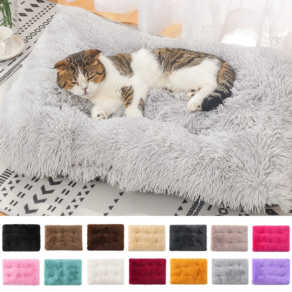 Soft Square Dog Bed Plush Cat Mat Dog Beds for Small Medium Dogs Bed Cushion Dog Supplies Puppy Sleeping Bed Cat Accessories
Soft Square Dog Bed Plush Cat Mat Dog Beds for Small Medium Dogs Bed Cushion Dog Supplies Puppy Sleeping Bed Cat Accessories