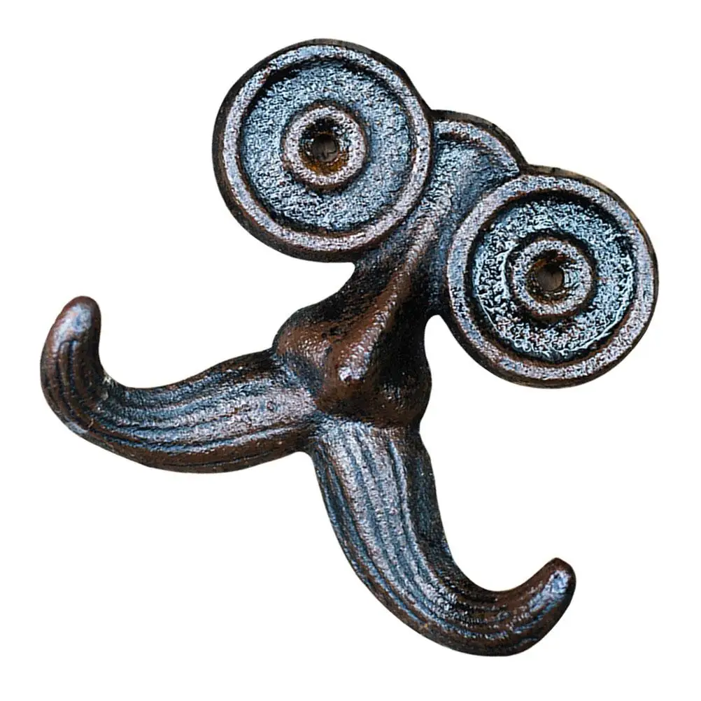 Beard Shape Decorative Cast Iron Hooks for Garden Hanging Cast Iron Hook Tools Wall Hook Outdoor Courtyard Accessories
Beard Shape Decorative Cast Iron Hooks for Garden Hanging Cast Iron Hook Tools Wall Hook Outdoor Courtyard Accessories