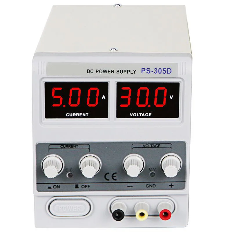 Цифровой дисплей 305D, Регулируемый источник питания постоянного тока со стабилизацией напряжения для обслуживания, трехзначный дисплей, 30 В, 2 А, регулируемый
Цифровой дисплей 305D, Регулируемый источник питания постоянного тока со стабилизацией напряжения для обслуживания, трехзначный дисплей, 30 В, 2 А, регулируемый