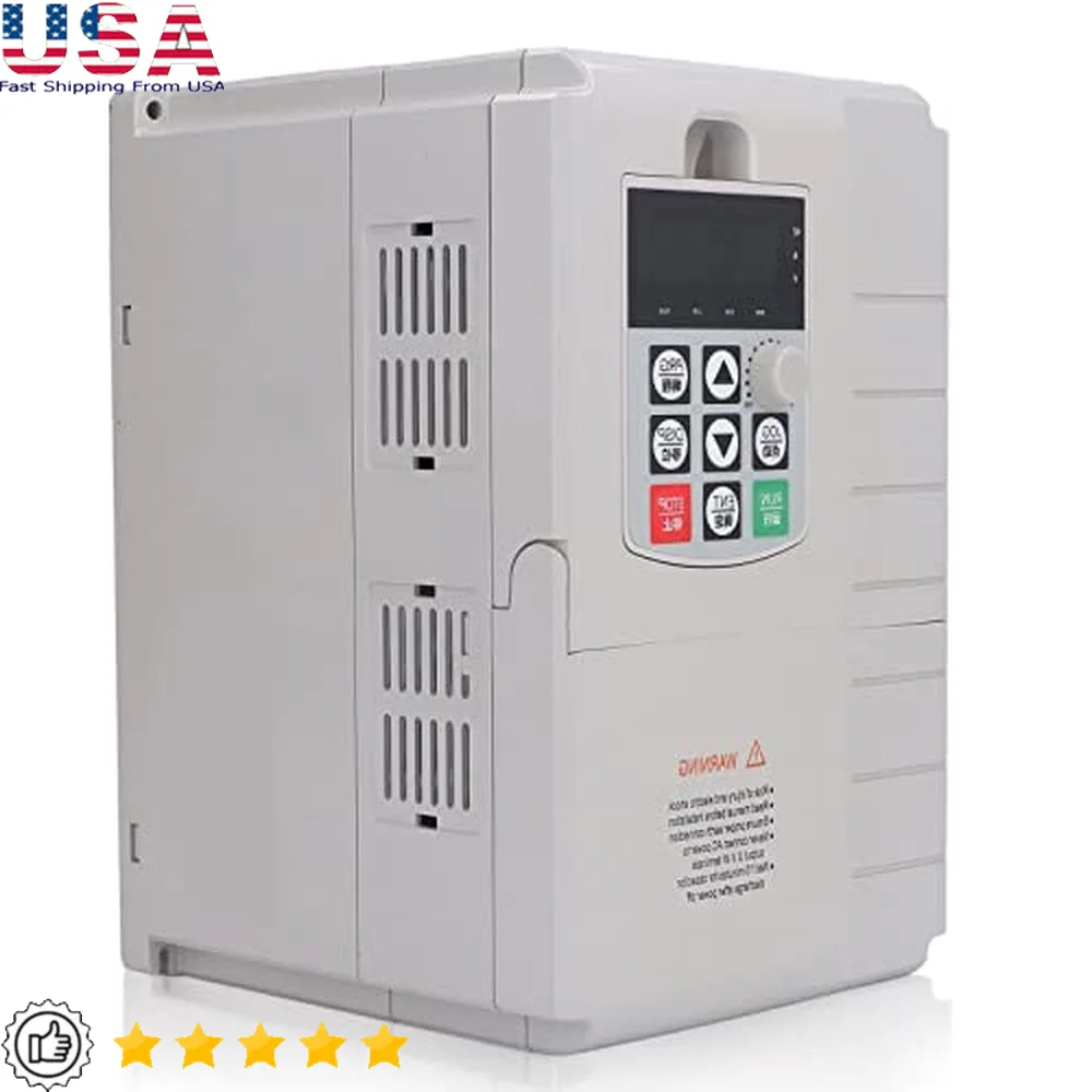VFD Motor Speed Governor 7.5KW Variable Frequency Converter Universal Input 220V Output 380V Control Kit Fans Pumps Compressors
VFD Motor Speed Governor 7.5KW Variable Frequency Converter Universal Input 220V Output 380V Control Kit Fans Pumps Compressors