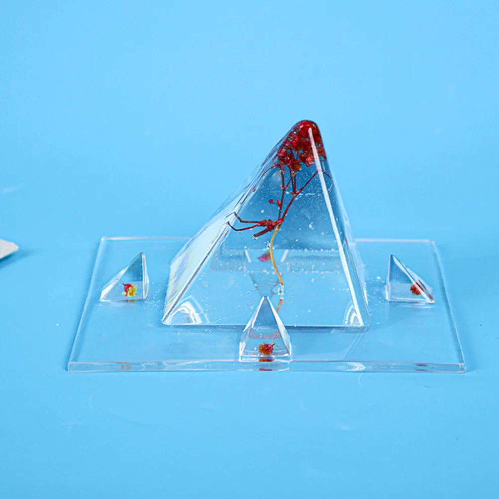1Pcs DIY Pyramid Mould Creative Shape Exquisite Decorative Add Shiny Items Dry Flowers Decoration Crafts Molds
1Pcs DIY Pyramid Mould Creative Shape Exquisite Decorative Add Shiny Items Dry Flowers Decoration Crafts Molds