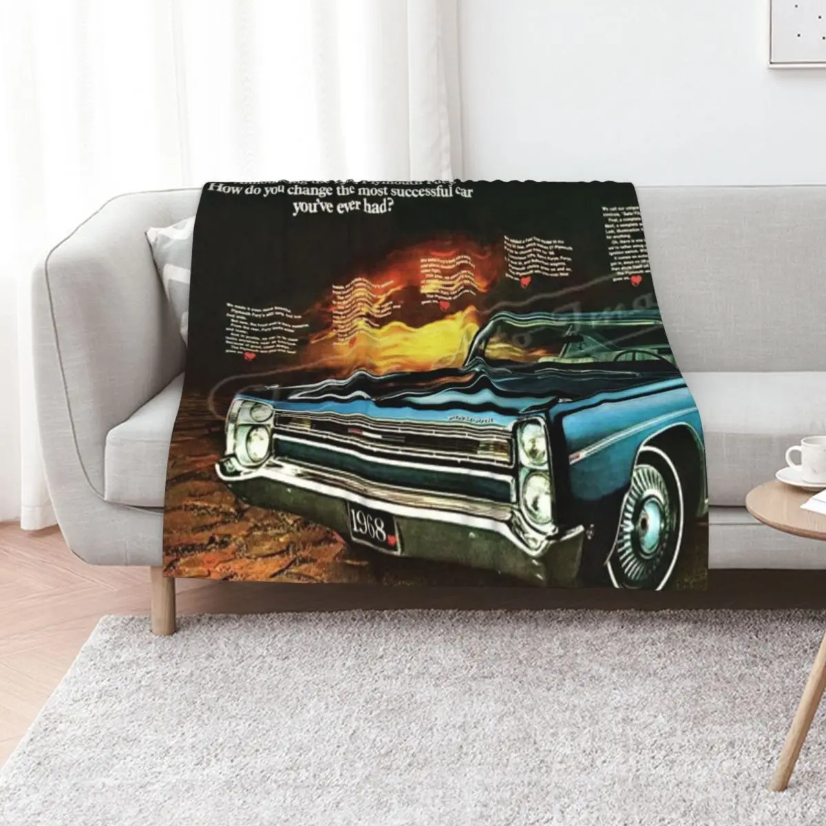 1968 Plymouth Fury Original Car Announcement Wall Art poster / vintage posters Throw Blanket Cute Hair Nap Blankets
1968 Plymouth Fury Original Car Announcement Wall Art poster / vintage posters Throw Blanket Cute Hair Nap Blankets