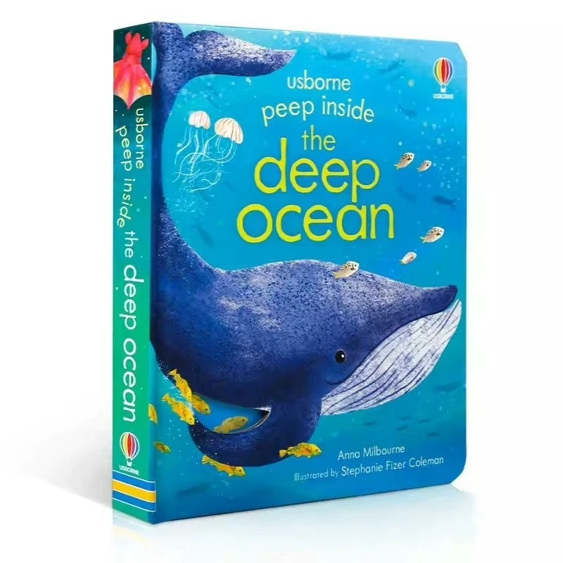 Usborne Peep Inside The Deep Ocean English Picture Books For Kids Baby Montessori Educational Bedtime Reading Books
Usborne Peep Inside The Deep Ocean English Picture Books For Kids Baby Montessori Educational Bedtime Reading Books