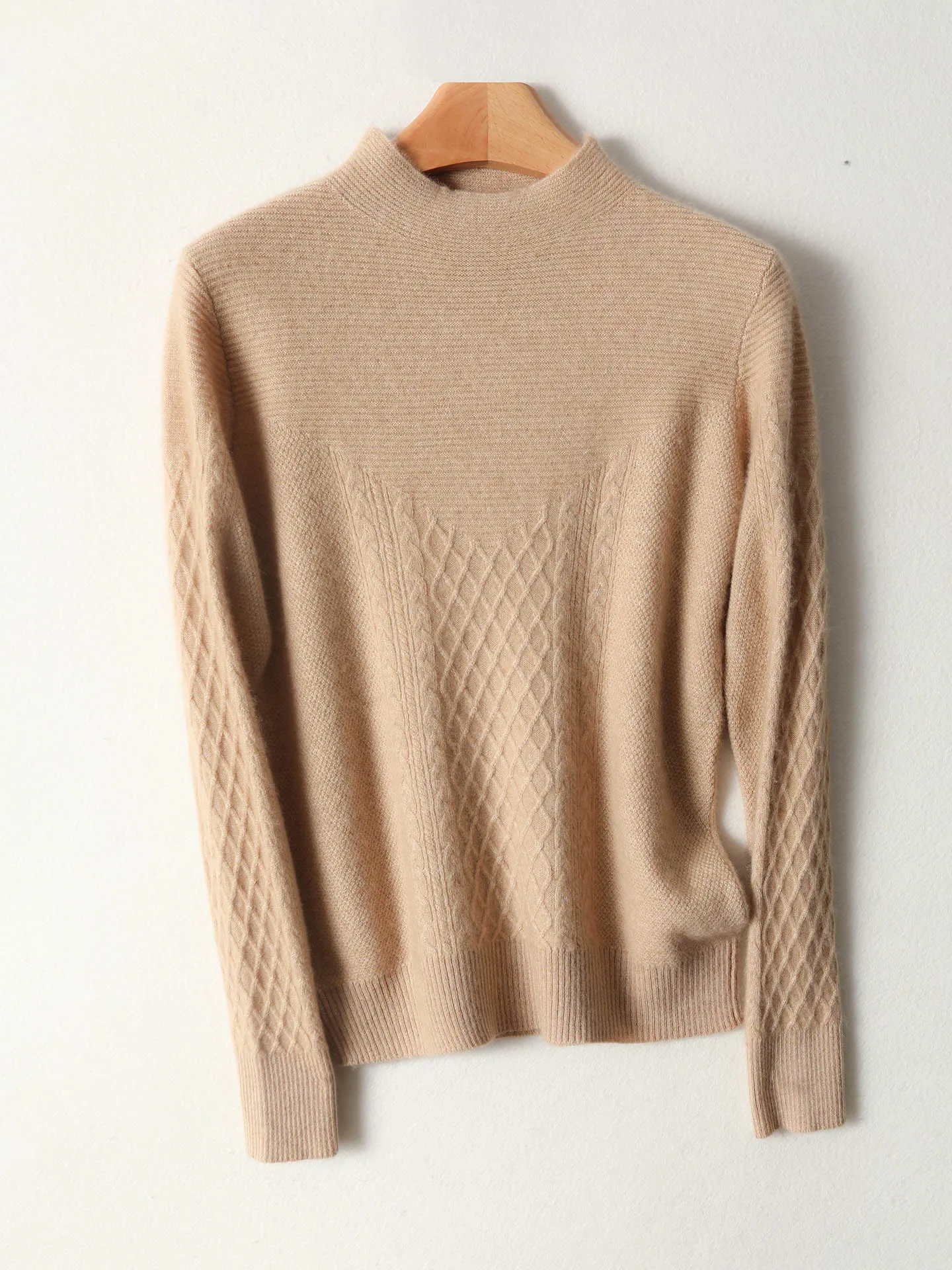 New Fashion Autumn Winter Woman Sweater Elegant Female 100% Merino Knitted Pullover Lady Long Sleeve Clothing Tops Solid Jumper
New Fashion Autumn Winter Woman Sweater Elegant Female 100% Merino Knitted Pullover Lady Long Sleeve Clothing Tops Solid Jumper