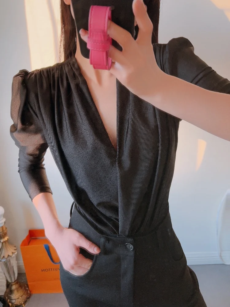 Женский комбинезон Bla V-ne Base Metal Color с глубоким V-образным вырезом, уникальный топ, осенняя элегантность 2023, цельный костюм
Женский комбинезон Bla V-ne Base Metal Color с глубоким V-образным вырезом, уникальный топ, осенняя элегантность 2023, цельный костюм