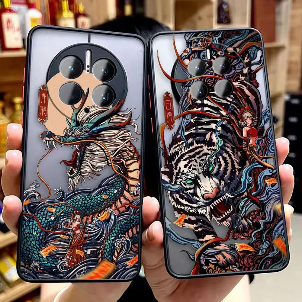 Matte Phone Case for Huawei P50 P40 P30 P20 MATE 40 30 20 PRO PLUS Y7P Y8P Y9 Silicone Case Funda Coque Capa Shell Dragon Paint
Matte Phone Case for Huawei P50 P40 P30 P20 MATE 40 30 20 PRO PLUS Y7P Y8P Y9 Silicone Case Funda Coque Capa Shell Dragon Paint