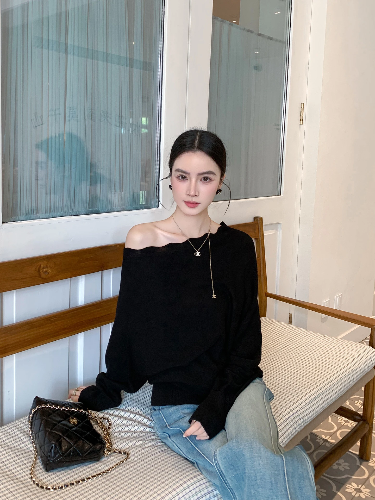 Binguo Women's Knitted One-oulder Sweater Spring 2026 Casual Sle Comfortable Breathable Long Sve High Waist Design
Binguo Women's Knitted One-oulder Sweater Spring 2026 Casual Sle Comfortable Breathable Long Sve High Waist Design