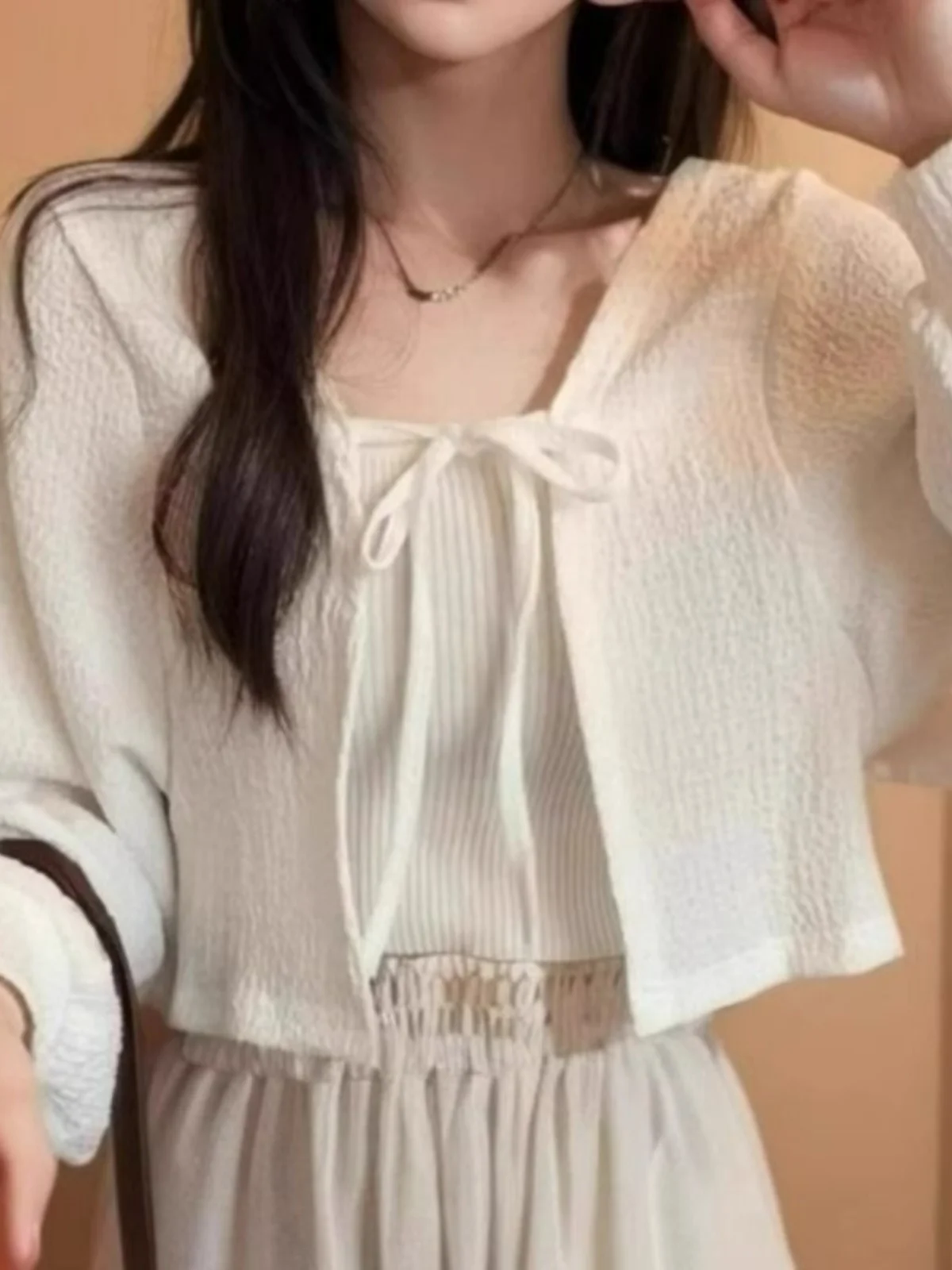 Women's Light Jaet Cover up irt Outerwear oulder Pad Design Lantern Sve Thin Cardigan Sli Top for Summer
Women's Light Jaet Cover up irt Outerwear oulder Pad Design Lantern Sve Thin Cardigan Sli Top for Summer