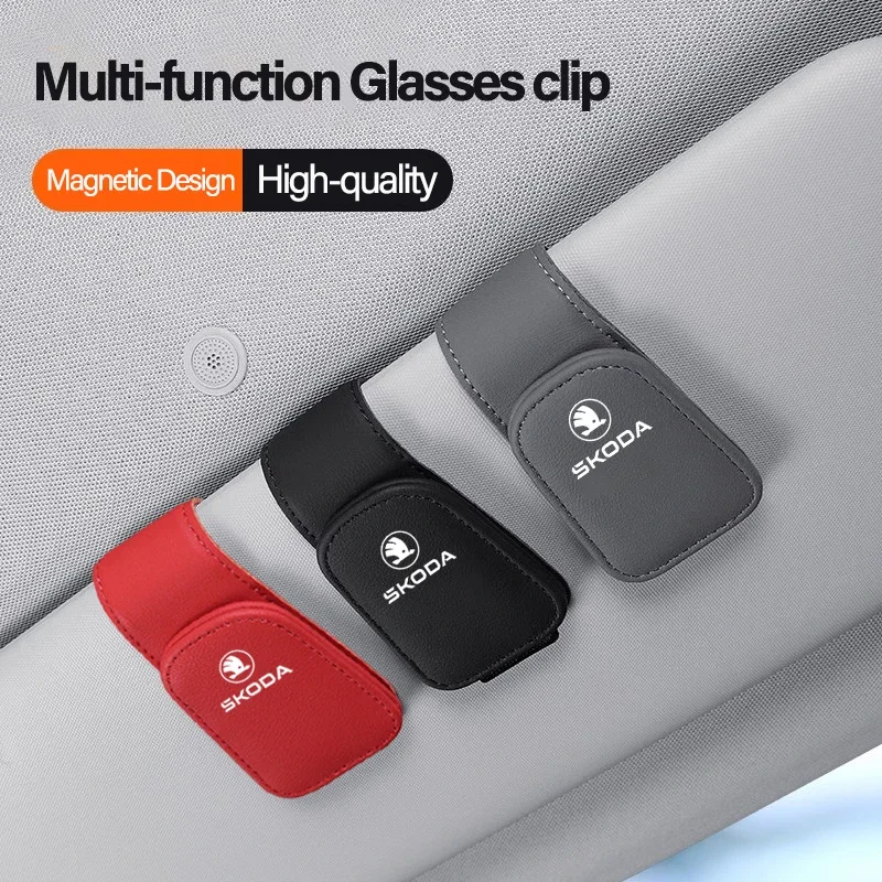 Car Sticker For Skoda Rapid Octavia Car Glasses Case Universal Car Sun Visor Glasses Holder Sunglasses Clip Card For SkodaS Octa
Car Sticker For Skoda Rapid Octavia Car Glasses Case Universal Car Sun Visor Glasses Holder Sunglasses Clip Card For SkodaS Octa
