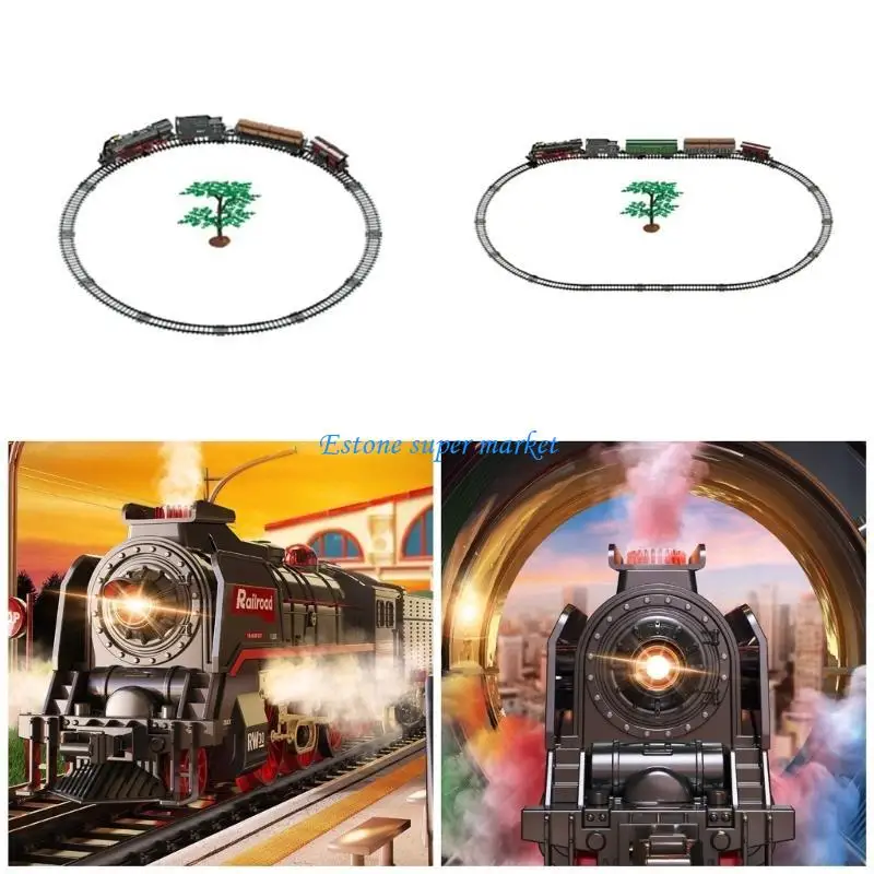 090B Electric Simulation Track Train Electric Toy Train Retro Steams Train Track Toy
090B Electric Simulation Track Train Electric Toy Train Retro Steams Train Track Toy