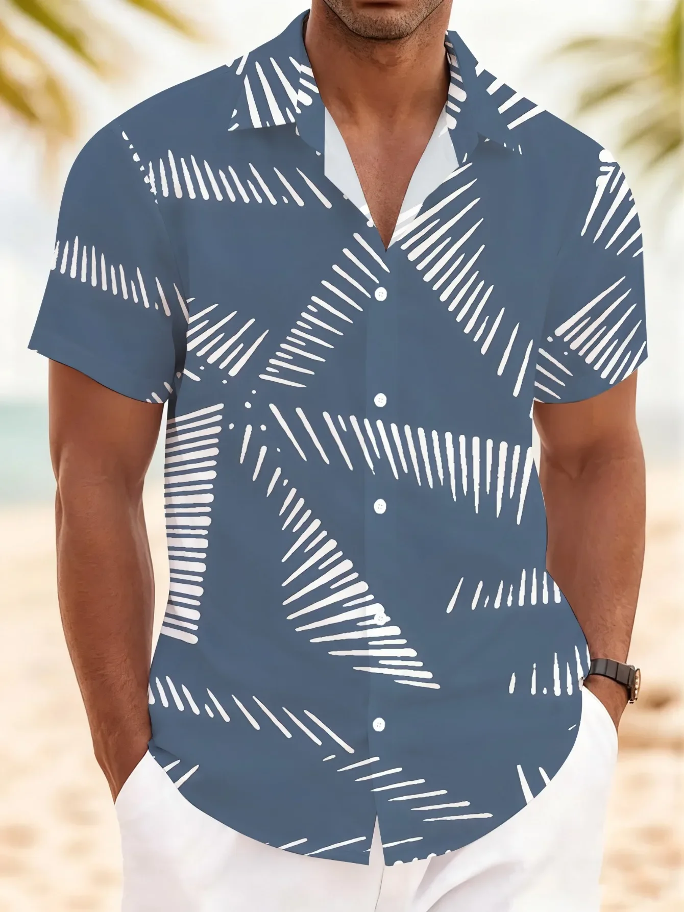 Summer Casual Beach Hawaiian Shirt Men Man Short Sleeve Fashion Floral Print Breathable Lightweight Party Outfit Tops
Summer Casual Beach Hawaiian Shirt Men Man Short Sleeve Fashion Floral Print Breathable Lightweight Party Outfit Tops