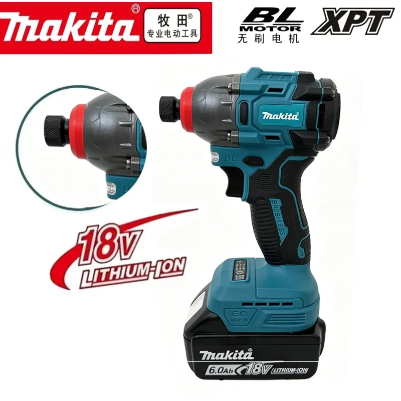 Makita 18V 21V Brushless Electric Impact Screwdriver, Multifunctional Portable DIY Power Tool for Household and Industrial Use
Makita 18V 21V Brushless Electric Impact Screwdriver, Multifunctional Portable DIY Power Tool for Household and Industrial Use