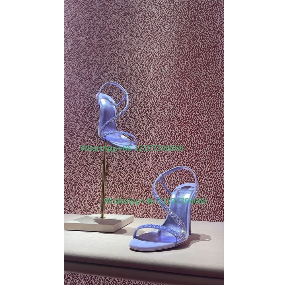 Lady purple bling sequins design high heels rhinestone open toe sexy slingback color sandals stiletto heel party dress pumps 46
Lady purple bling sequins design high heels rhinestone open toe sexy slingback color sandals stiletto heel party dress pumps 46
