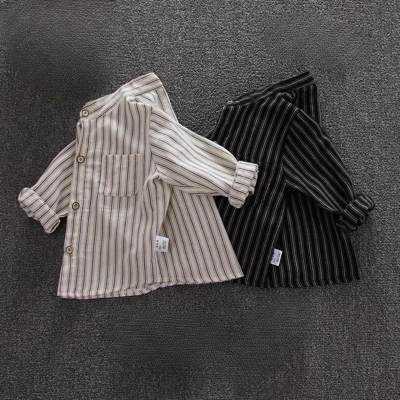 New Toddler for Kids Spring Children Clothes Boys Shirts Blouses Long Sleeve Strip Shirt Casual Cotton Shirts Tops Camisas
New Toddler for Kids Spring Children Clothes Boys Shirts Blouses Long Sleeve Strip Shirt Casual Cotton Shirts Tops Camisas
