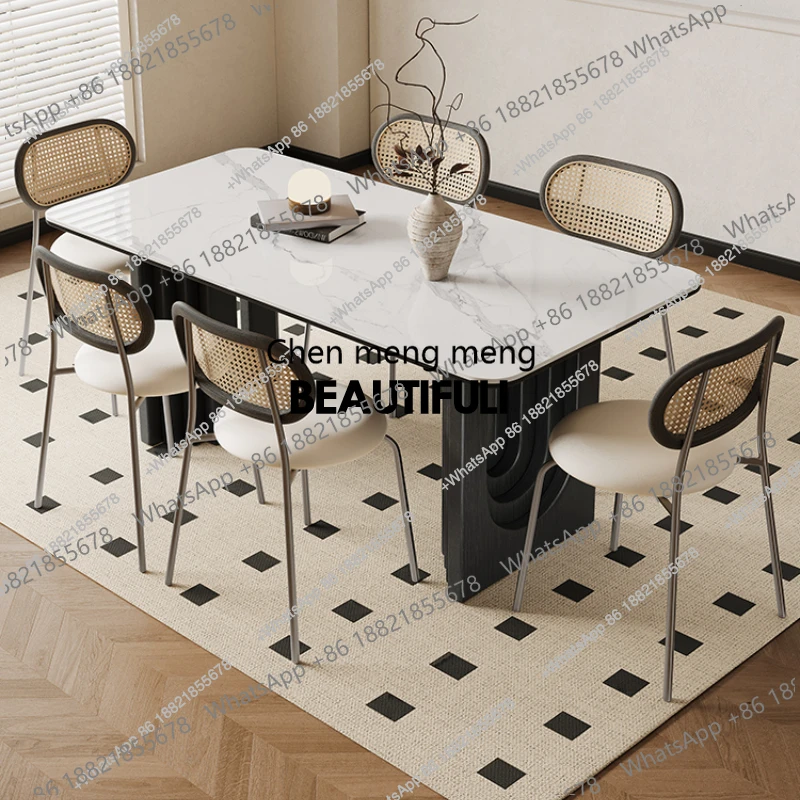 Unique Living Room Dining Table Modern Rectangular Luxury Modern Dining Table Kitchen Salon Nordic Mesas De Comedor Furniture
Unique Living Room Dining Table Modern Rectangular Luxury Modern Dining Table Kitchen Salon Nordic Mesas De Comedor Furniture