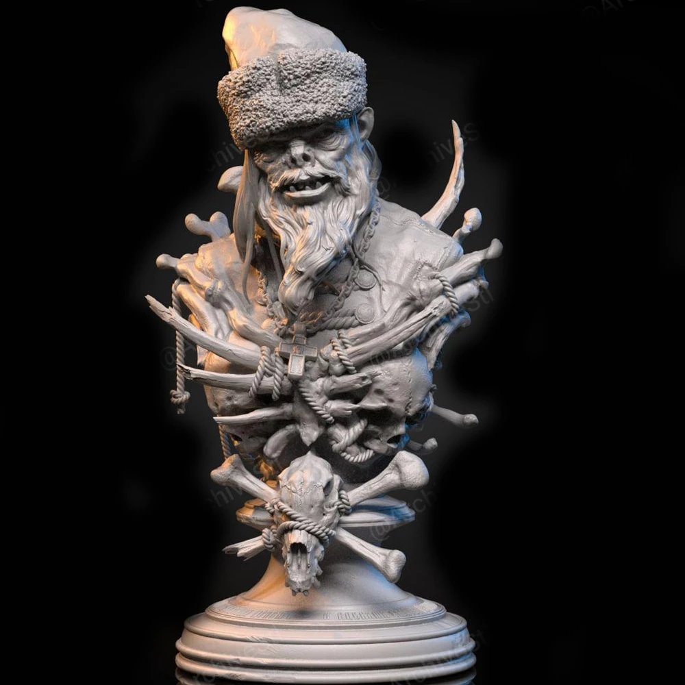1/24 3d Print Model Kit Statue Doll Solovei Resin Figure Model Kit DIY Miniature Reduction Statue Unpainted Kit Toys
1/24 3d Print Model Kit Statue Doll Solovei Resin Figure Model Kit DIY Miniature Reduction Statue Unpainted Kit Toys 