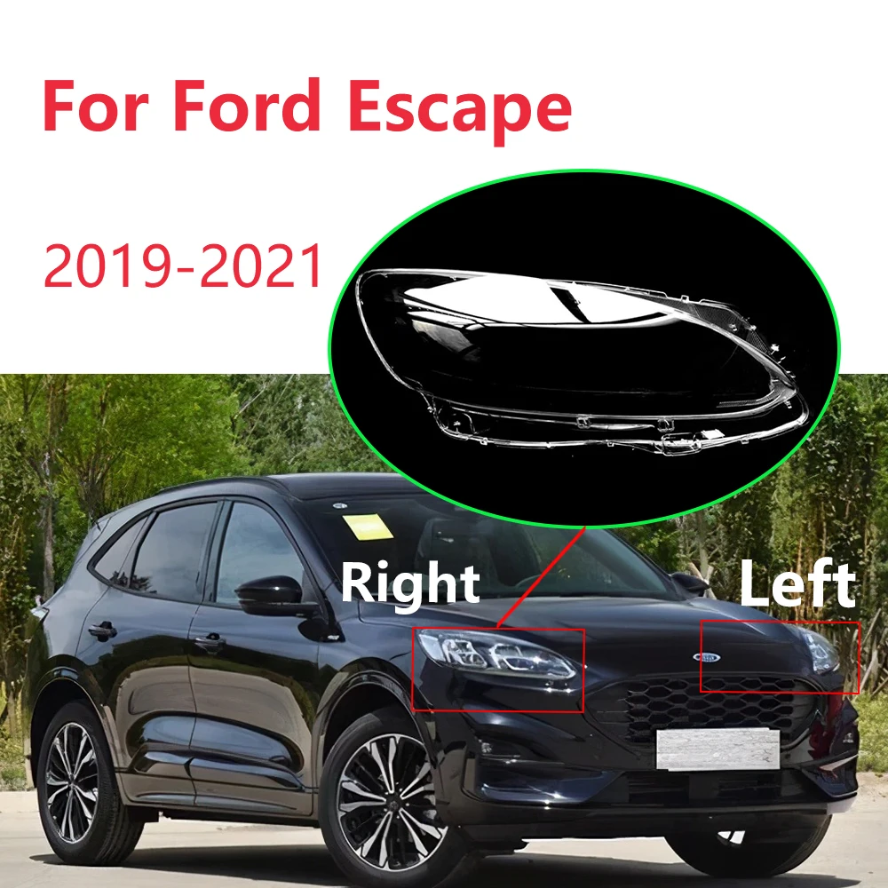 For Ford Escape 2019-2021Car Front Headlight Lens Cover Transparent Lampshade Plastic Cover Plexiglass Original Car Accessories
For Ford Escape 2019-2021Car Front Headlight Lens Cover Transparent Lampshade Plastic Cover Plexiglass Original Car Accessories