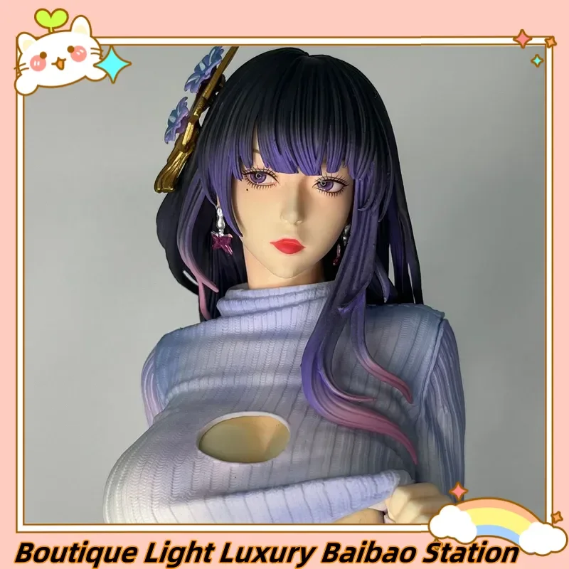 Raiden Shogun Large Anime Figure Casual Outfit Standing Pose Model Statue Desktop Decoration Collection Toy For Anime Fans
Raiden Shogun Large Anime Figure Casual Outfit Standing Pose Model Statue Desktop Decoration Collection Toy For Anime Fans