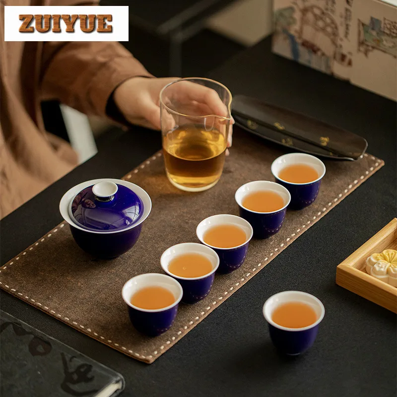 Original Mineral Color Glaze Baltico Lid Bowl Tea Set Complete Set Zen Tea Ceremony Set Teapot And Tea Cup Set Cha Collection 
Original Mineral Color Glaze Baltico Lid Bowl Tea Set Complete Set Zen Tea Ceremony Set Teapot And Tea Cup Set Cha Collection